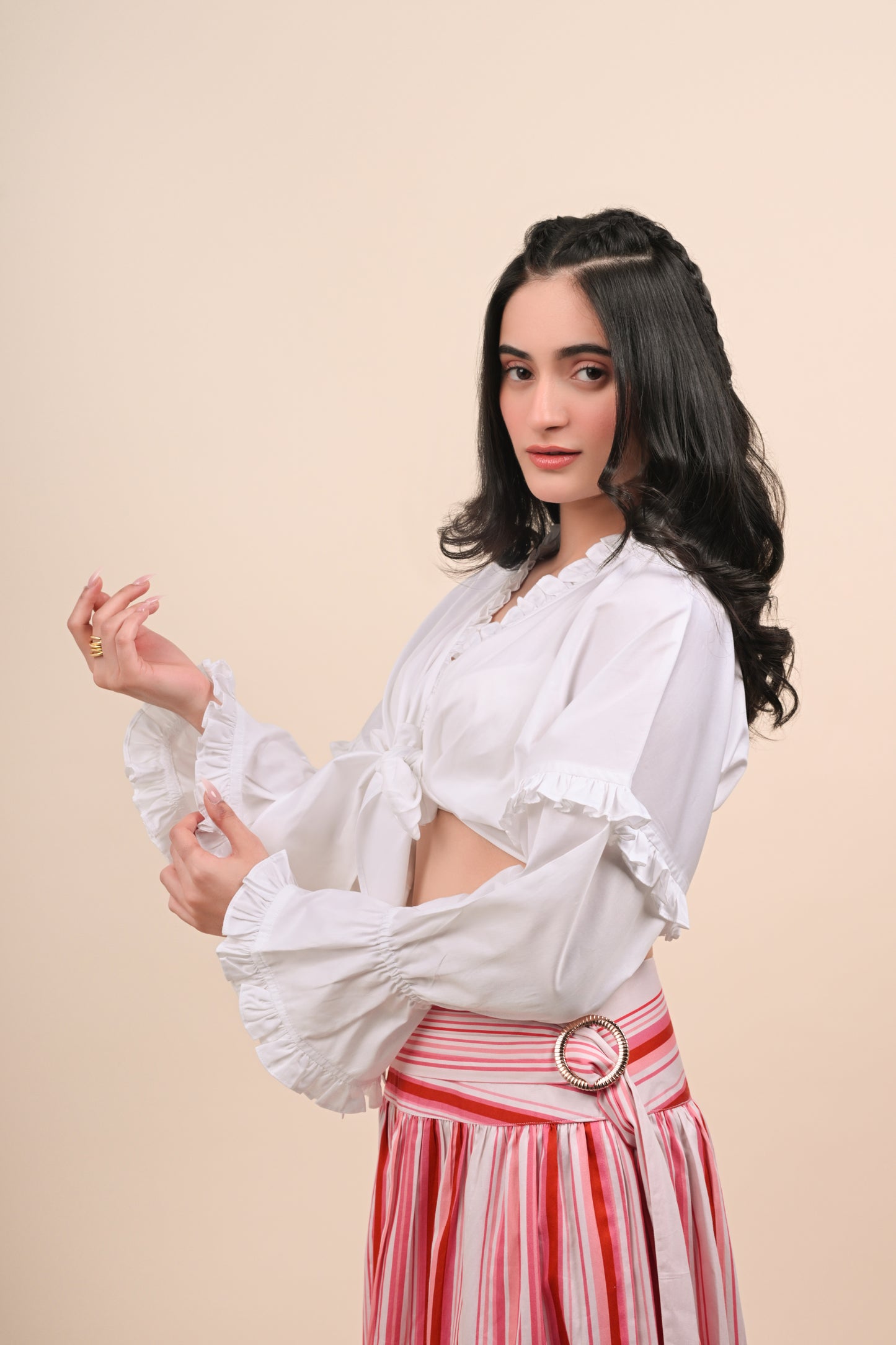 Cicely Tie-Up Top