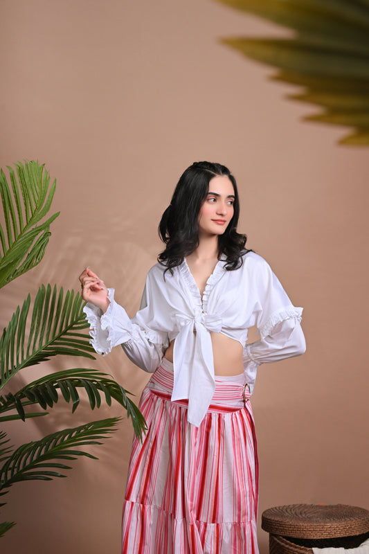 Cicely Tie-Up Top