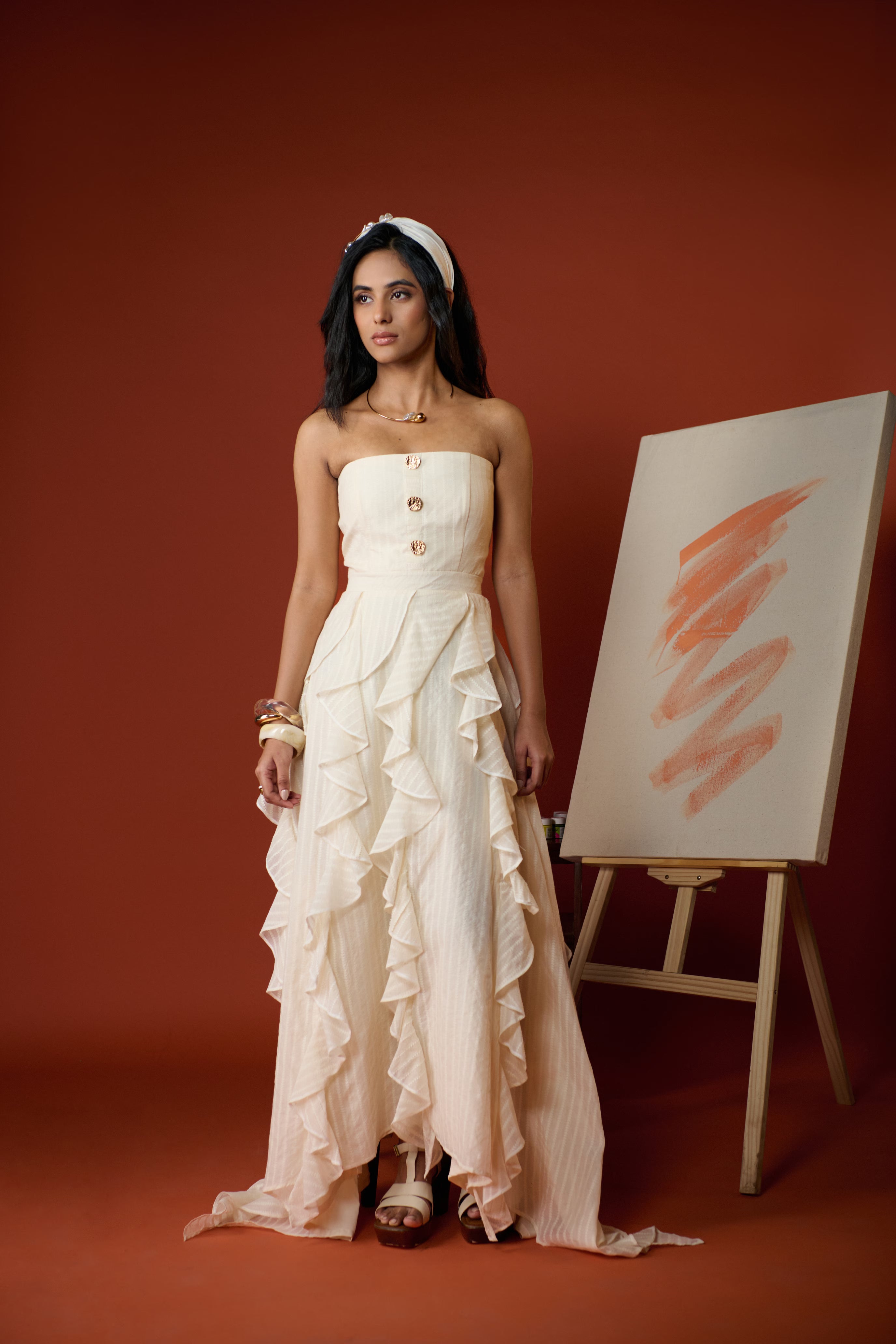 Ena Long Dress