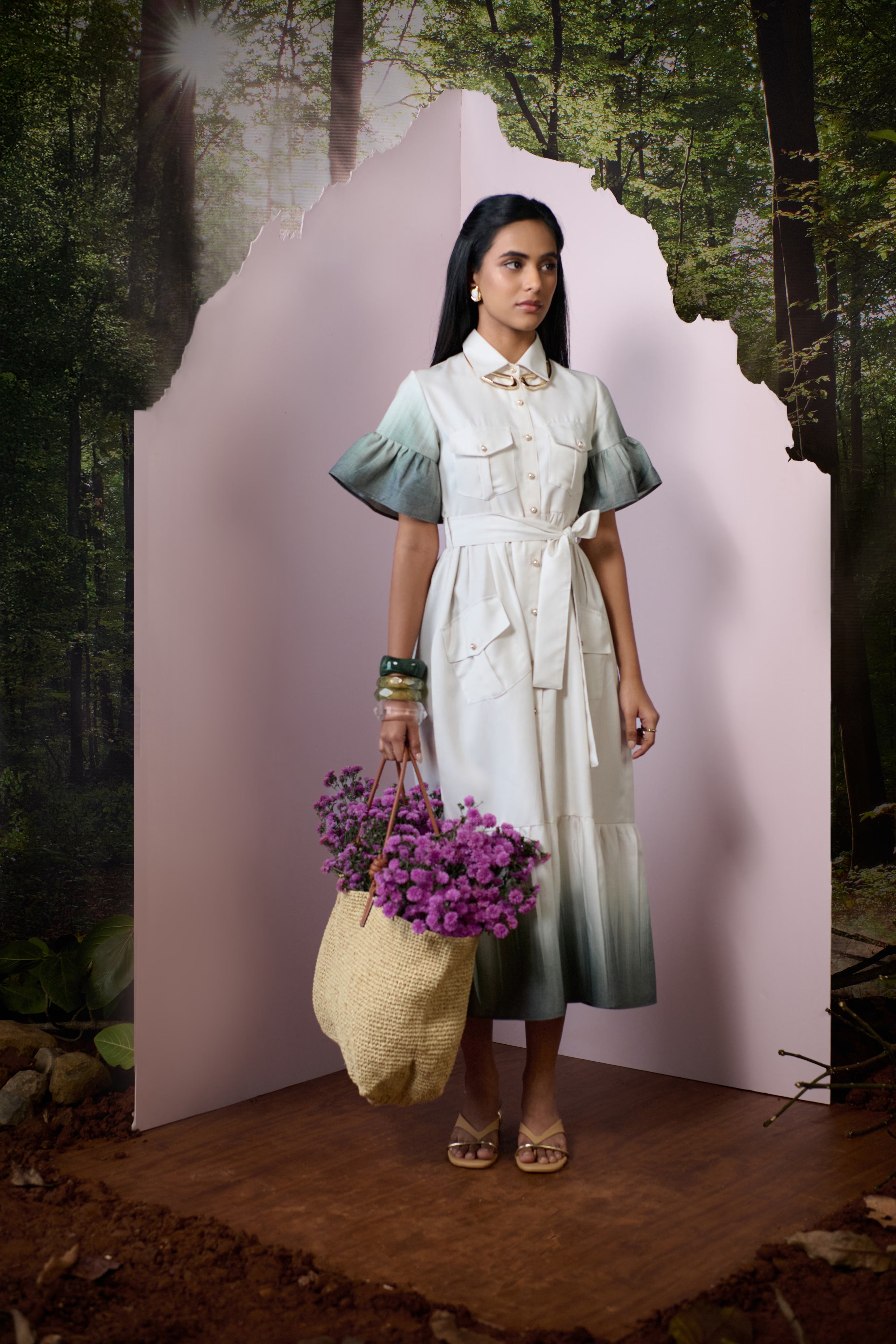 Evara Midi Dress