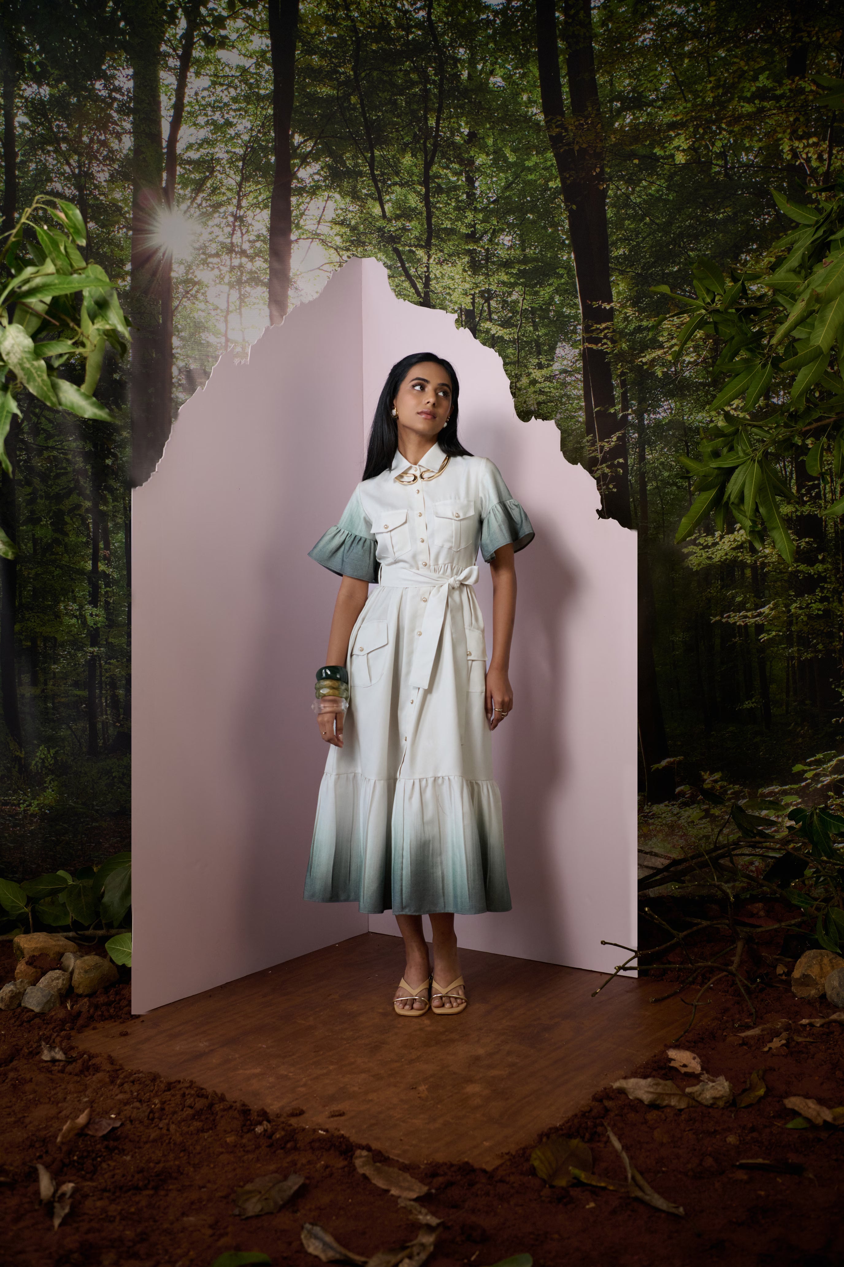 Evara Midi Dress