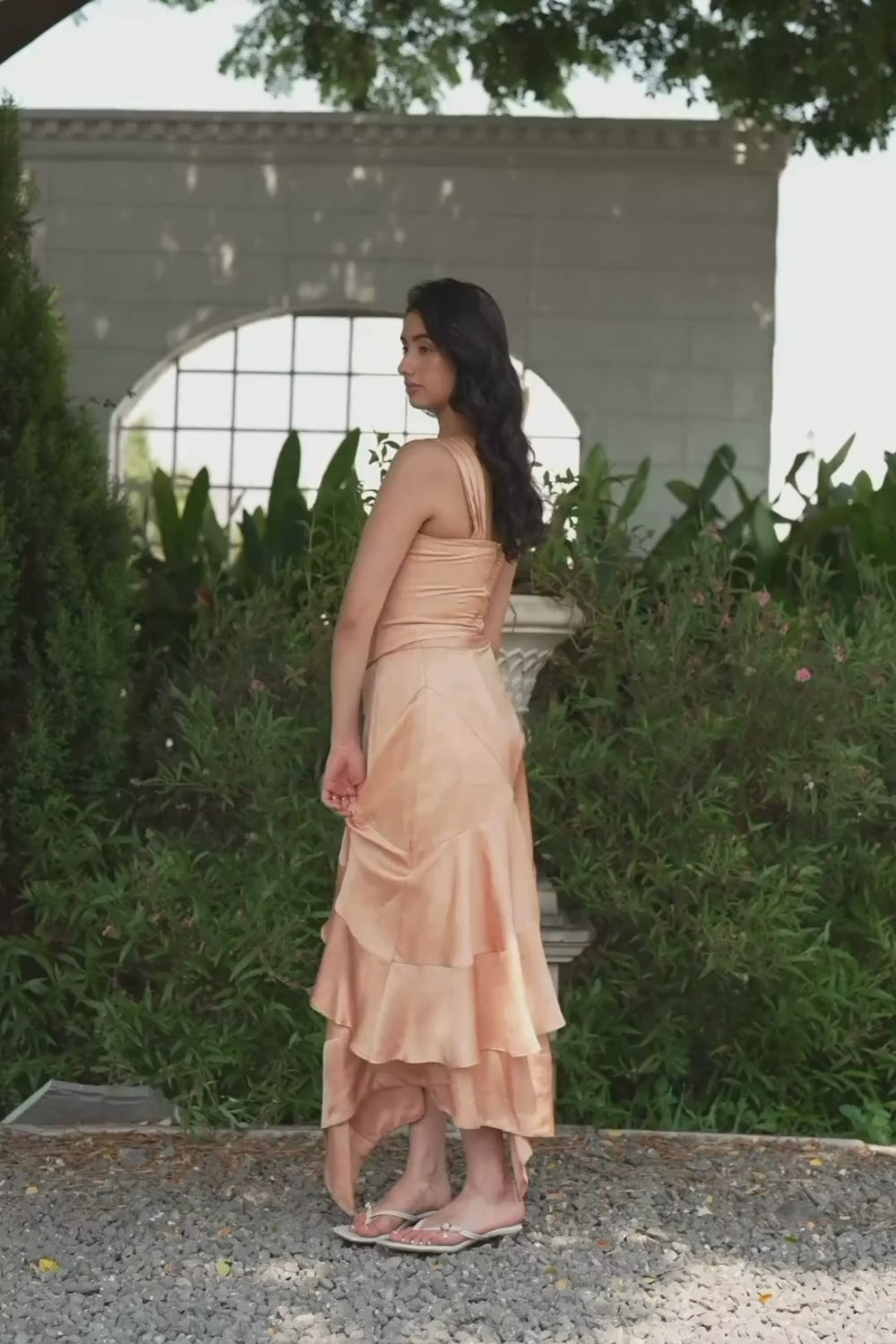 Evelyn Asymmetrical Skirt